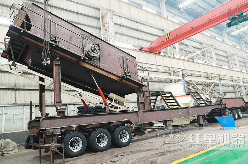 機(jī)組一體化的移動(dòng)制砂機(jī) 機(jī)組一體化的移動(dòng)制砂機(jī)