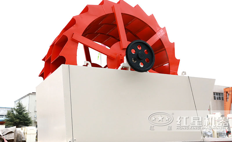 XS輪式洗砂機，多輪斗洗沙，省水省電