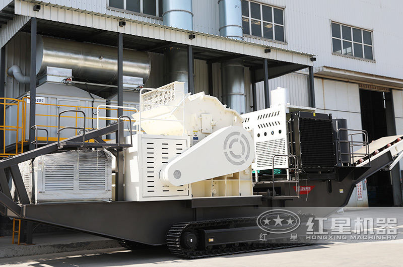 履帶移動細碎機，粒度好，售價高 