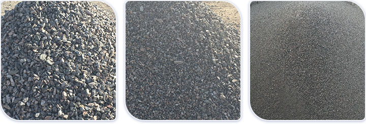 碎沙成品圖，是否達到您的物料要求？