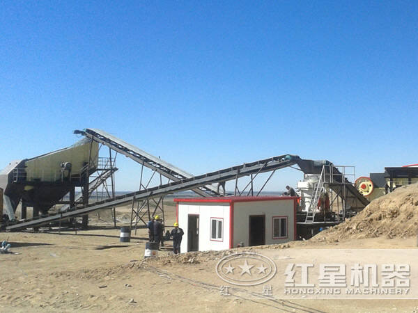 時產(chǎn)400-500噸石料生產(chǎn)線硬質物料配置