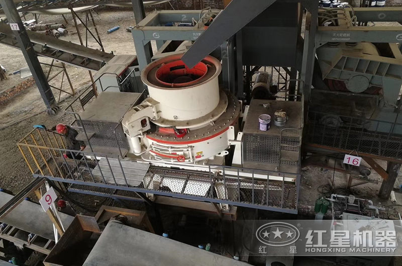 HVI制砂機現(xiàn)場實拍 HVI制砂機現(xiàn)場實拍